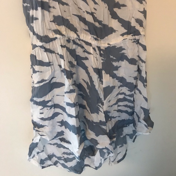 Betro simone sheer racerback grey challis romper - Picture 6 of 8